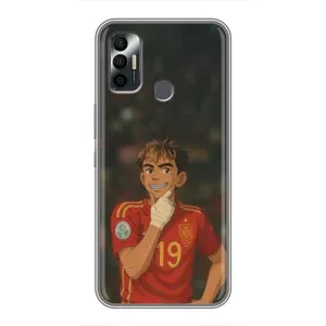 Чехол с принтом «Ямаль аниме» для TECNO Spark 7P