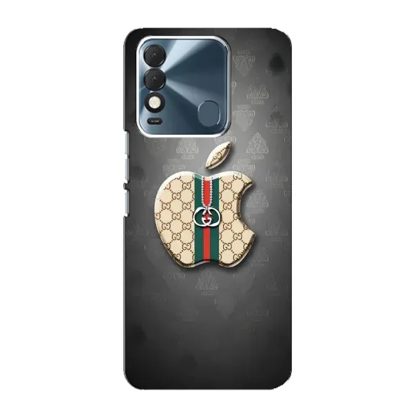 Чехол с принтом «Apple gucci» для TECNO Spark 8