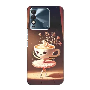 Чехол с мемом Тралалело тралала на TECNO Spark 8 (Балерина капучина)