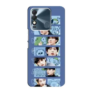 Чехлы BTS для TECNO Spark 8 (AlphaPrint) (Bangtan)