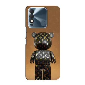 Чехлы для TECNO Spark 8 - Bearbrick Louis Vuitton (PREMIUMPrint) (Bearbrick)