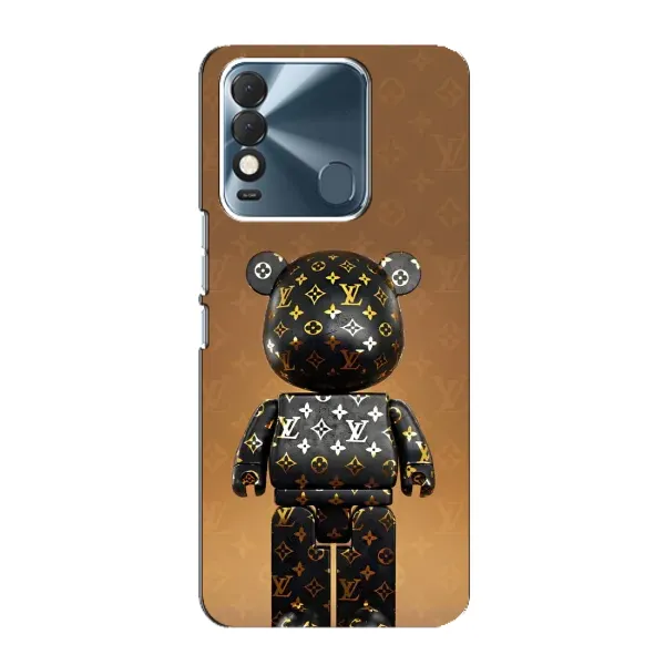 Чехол с принтом «Bearbrick» для TECNO Spark 8