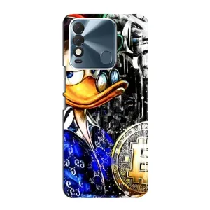 Чехлы для Техно Спарк 8 - Scrooge MagDag (PREMIUMPrint) (Биткойн Скрудж)