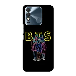 Чехлы BTS для TECNO Spark 8 (AlphaPrint) (BTS стайл)
