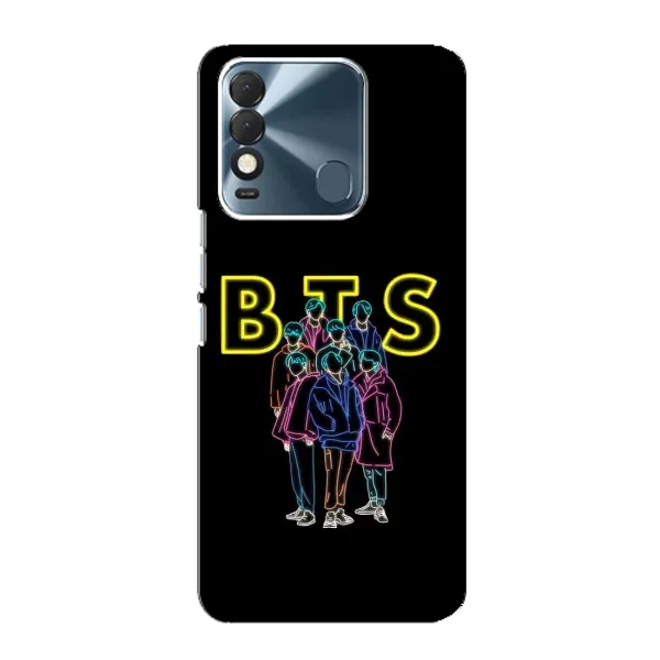 Чехол с принтом «BTS стайл» для TECNO Spark 8