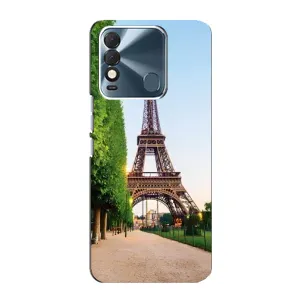 Чехол Эйфелева Башня для TECNO Spark 8 - (AlphaPrint) (Дорога в Париж)