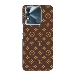 Чехлы Луи Витон для TECNO Spark 8 (AlphaPrint - LOUIS VUITTON) (фон LOUIS VUITTON)