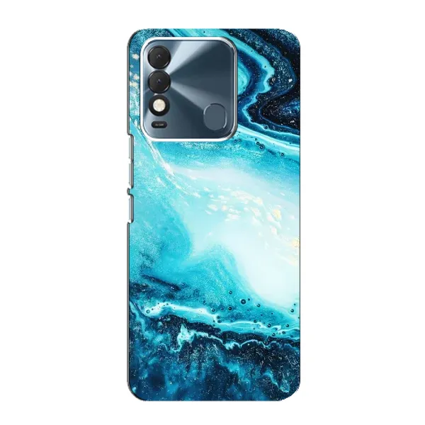Чехол с принтом «Голубой мрамор» для TECNO Spark 8 Чехол с принтом «Голубой мрамор» для TECNO Spark 8
