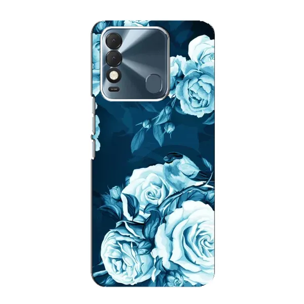 Чохол з принтом «Блактині бутони» для TECNO Spark 8 Чохол з принтом «Блактині бутони» для TECNO Spark 8