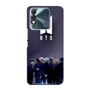 Чехлы BTS для TECNO Spark 8 (AlphaPrint) (Группа BTS)