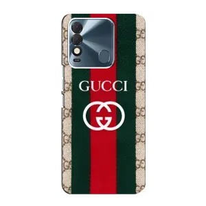 Чехлы ГУЧЧИ для Техно Спарк 8 (AlphaPrint) (Gucci дизайн)