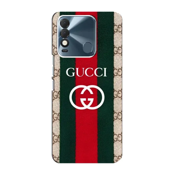 Чехол с принтом «Gucci дизайн» для TECNO Spark 8