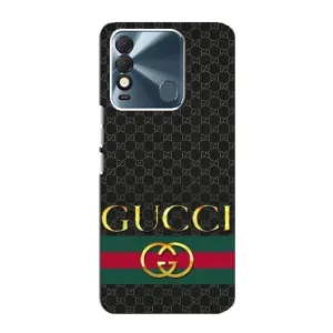 Чехлы ГУЧЧИ для Техно Спарк 8 (AlphaPrint) (Gucci оригинал)