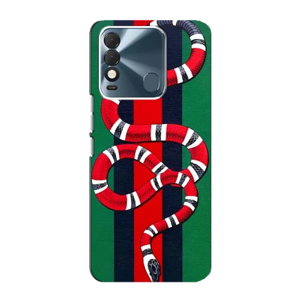 Чехол с принтом «Gucci змия» для TECNO Spark 8