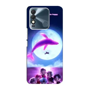 Чехлы BTS для TECNO Spark 8 (AlphaPrint) (КИТ BTS)