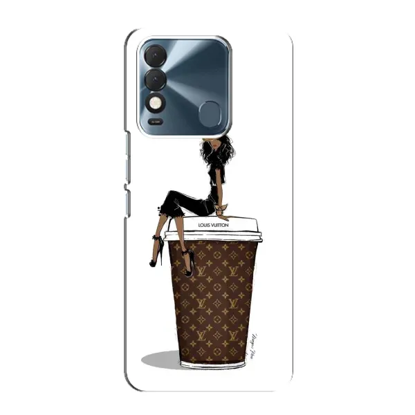 Чехол с принтом «кофе LOUIS VUITTON» для TECNO Spark 8 Чехол с принтом «кофе LOUIS VUITTON» для TECNO Spark 8