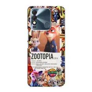 Чохол Зоотрополіс на TECNO Spark 8 (Постер Зоотрополіс)