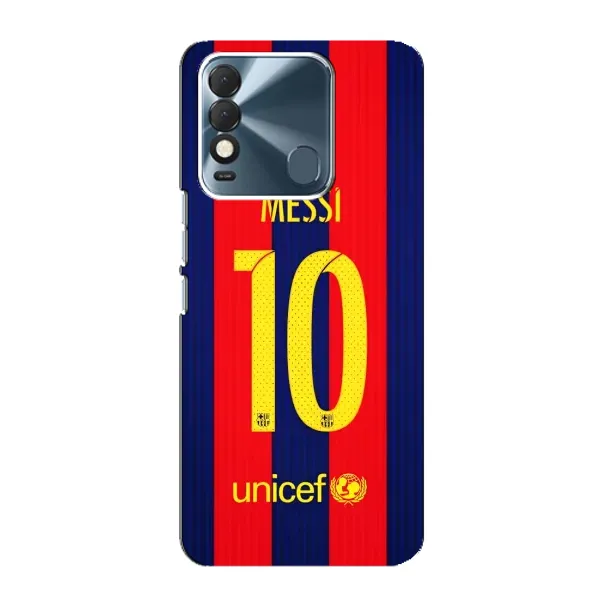 Чехол с принтом «Messi Barca 10» для TECNO Spark 8