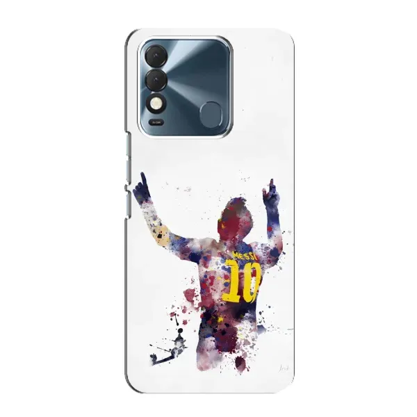 Чехол с принтом «Messi Barca» для TECNO Spark 8
