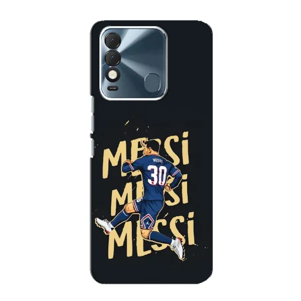 Чохол з принтом «Messi ПСЖ» для TECNO Spark 8