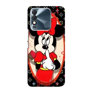 Чехол Disney Mouse TECNO Spark 8 (PREMIUMPrint) (Минни Маус ЛВ)