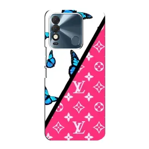 Брендновые Чехлы для TECNO Spark 8 - (PREMIUMPrint) (Мода LV)