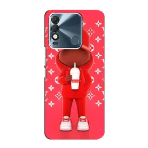Крутые Чехлы Луи Виттон для TECNO Spark 8 (AlphaPrint) (Модный стиль)