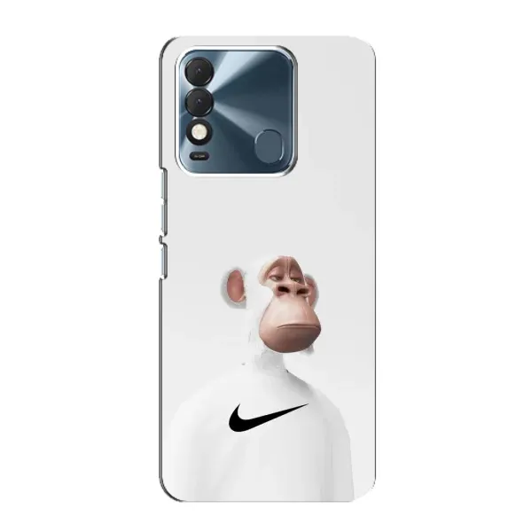 Чехол с принтом «обезьяна NFT Nike» для TECNO Spark 8