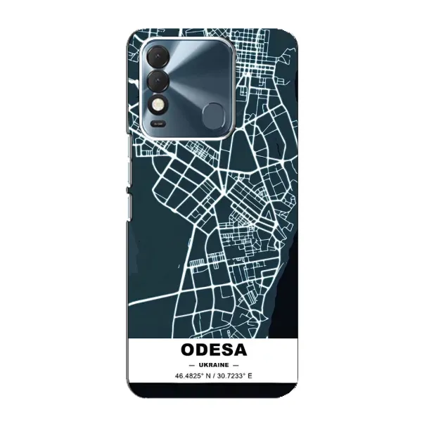 Чехол с принтом «Одесса» для TECNO Spark 8