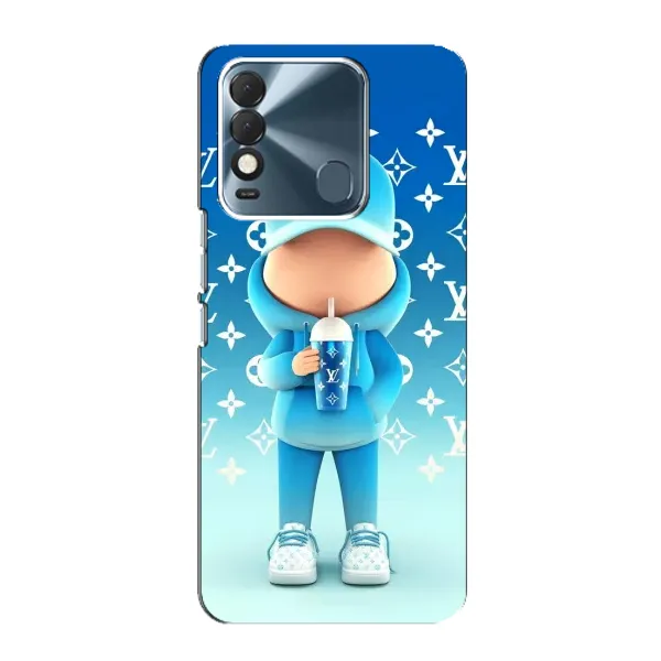 Чехол с принтом «Парень LV» для TECNO Spark 8