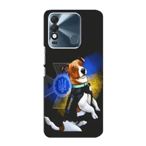 Чехлы с картинкой собаки Патрон для TECNO Spark 8 (AlphaPrint) (Патрон собачка)