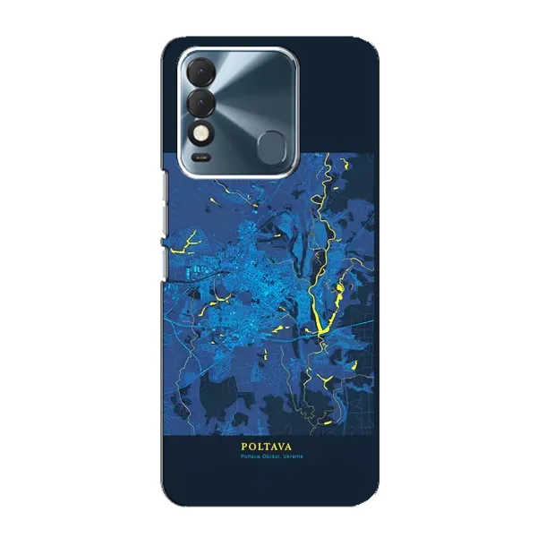 Чехол с принтом «Полтава» для TECNO Spark 8