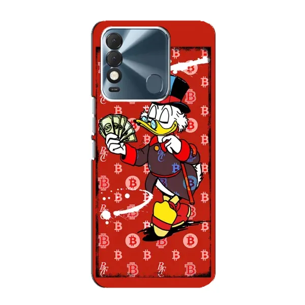 Чохол з принтом «Scrooge MagDag» для TECNO Spark 8