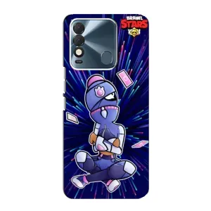 Чехлы Brawl Stars для TECNO Spark 8 (AlphaPrint) (Тара)