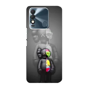 Чехлы для TECNO Spark 8 - Bearbrick Louis Vuitton (PREMIUMPrint) (Тело Bearbrick)