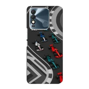 Чохол Формула1 на TECNO Spark 8 (Траса Ф1)