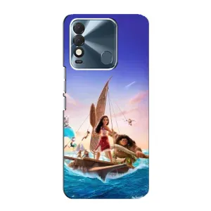 Чохол з мультфільмом Ваяна TECNO Spark 8 (Команда Ваяна Мауї)
