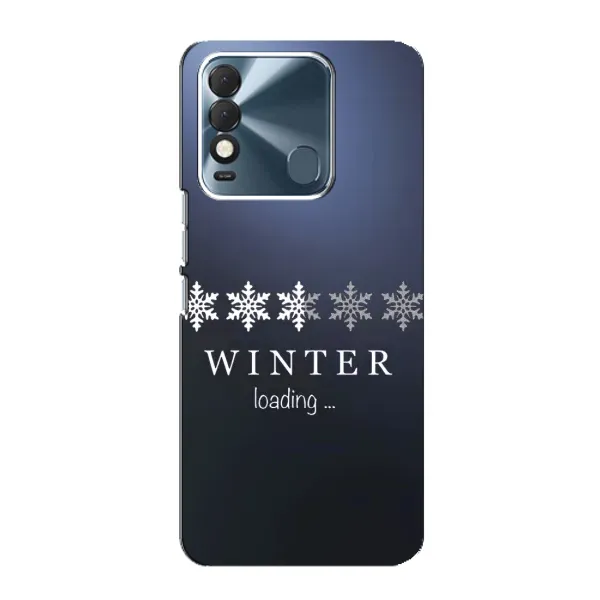 Чохол з принтом «Winter loading» для TECNO Spark 8