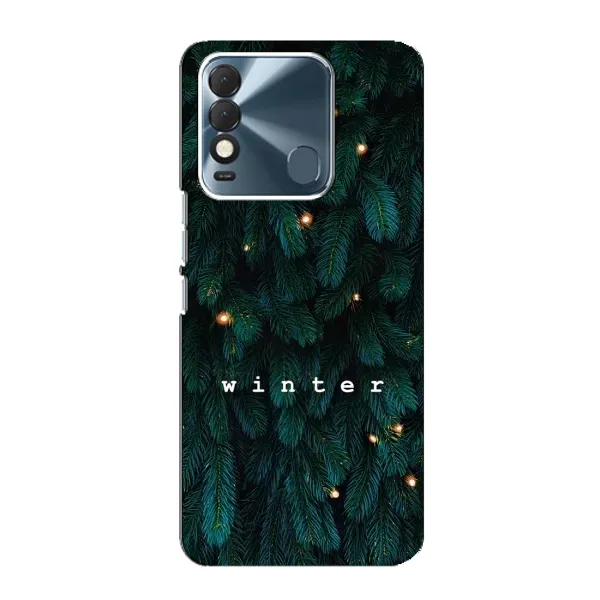 Чехол с принтом «Winter» для TECNO Spark 8