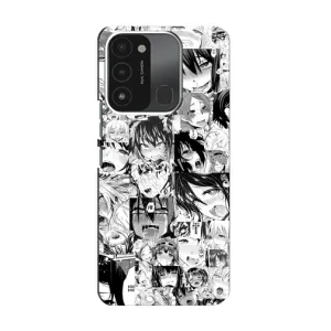 Чехлы Персонажи Аниме Наруто для TECNO Spark 8C (AlphaPrint) (Ahegao manga)