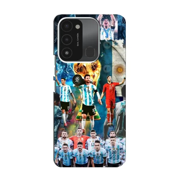 Чехол с принтом «Аргентина Месси» для TECNO Spark 8C Чехол с принтом «Аргентина Месси» для TECNO Spark 8C