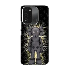 Чехлы для TECNO Spark 8C - Bearbrick Louis Vuitton (PREMIUMPrint) (Bearbrick LV)