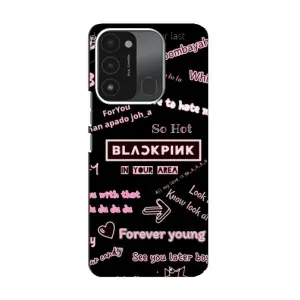 Чехол с музыкальной группой для TECNO Spark 8C (BLACKPINK)