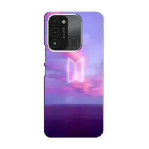 Чехлы BTS для TECNO Spark 8C (AlphaPrint) (BTS логотип)