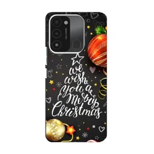 Рождественские Чехлы для TECNO Spark 8C (VPrint) (Елочка)