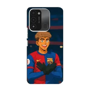 Чехол с футболистом Ламин Ямаль TECNO Spark 8C (Футболист Ямаль)