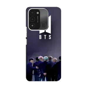 Чехлы BTS для TECNO Spark 8C (AlphaPrint) (Группа BTS)
