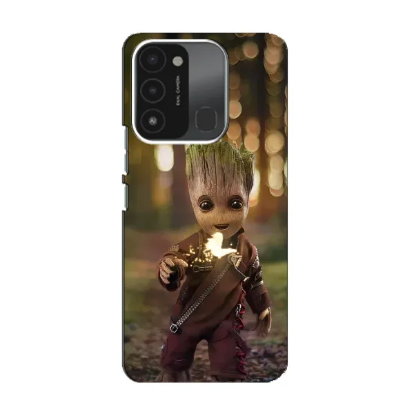Чехол с принтом «I am Groot» для TECNO Spark 8C