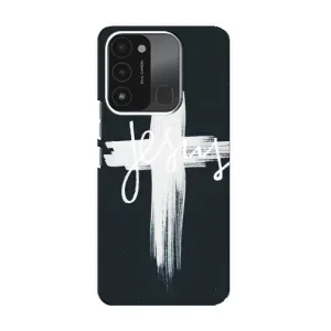 Чехол для TECNO Spark 8C (AlphaPrint) - (Христианские) (Иисус)