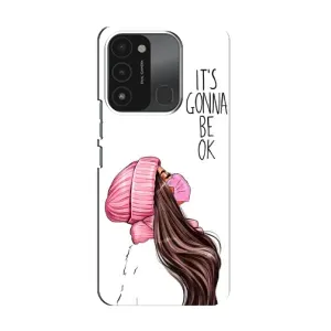 Чехол с печатью для TECNO Spark 8C - (Мода) (AlphaPrint) (Коронавирус)